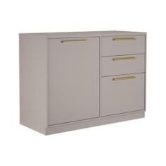 Imagem de Balcão Triplo Itatiaia Essence com 1 Porta, 3 Gavetas e 120 cm de Largura - Fendi