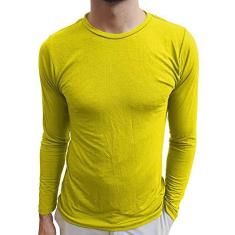 Imagem de Camiseta Masculina Básica Gola Redonda Manga Longa cor:;tamanho:p