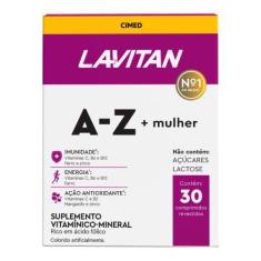 Imagem de Lavitan A-Z Mulher Com 30 Comprimidos - Cimed