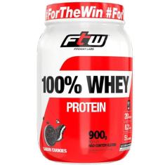 Imagem de 100% WHEY PROTEIN CONCENTRADO POTE COOKIES 900G FTW FTW Fitoway Labs 