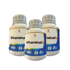 Imagem de Vitamina K2 500mg 60 cápsulas kit com 3 potes