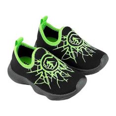 Imagem de Tênis Infantil Masculino Calce Fácil Verde Magicc Kids TN-002