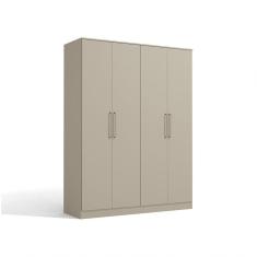 Imagem de Guarda-roupa 4 Portas 3 Gavetas Versa Conect 1,75m