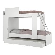 Imagem de Treliche com Colchão Incluso 1 Porta Havana Multimóveis Branco