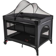 Imagem de Berço Cercado Desmontavel Portatil Kiddo Fast Melange Preto