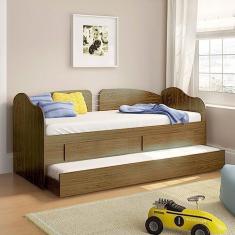 Imagem de Sofá Cama Solteiro C/Colchões Ditália Cama Aux Cm08 Diamond