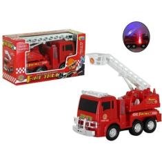 Imagem de Caminhão Bombeiro Bate E Volta A Pilha Com Som E Luz - Toys