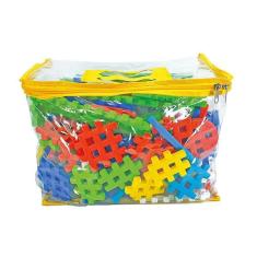 Imagem de Blocos De Montar Mil Idéias De Encaixe Brinquedo Educativo