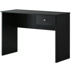 Imagem de Mesa Para Escritorio Com 01 Gaveta Me404 Preto Djd Moveis Preto