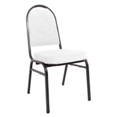 Imagem de Cadeira Para Hotel E Auditório Linha Hotel Branco