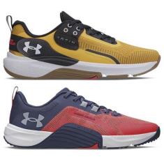 Imagem de Kit 2 Tênis de treino Tribase Under Armour modelos Lift e Reps, Amarel