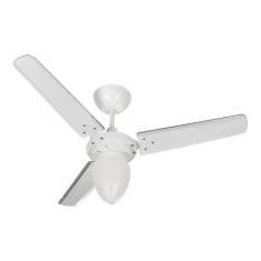 Imagem de Ventilador Tramontana 3 Pás C.p.m. Br New - 127v Branco/Transparente