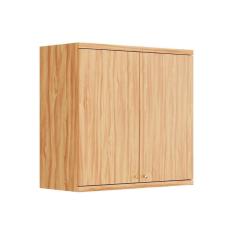 Imagem de Armário Aéreo Cozinha Modulado Sauvignon c/ 2 Portas 80cm Amendoa - Ronipa