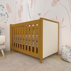 Imagem de Berço Tudor Estofado Timber Mel