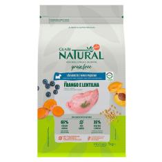 Imagem de Ração Guabi Natural Grain Free Frango e Lentilha para Cães Adultos Raças Mini e Pequenas - 1 Kg
