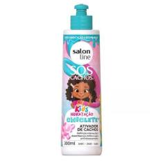Imagem de Ativador De Cachos Salon Line Sos Kids Hidratação Chiclete 300ml