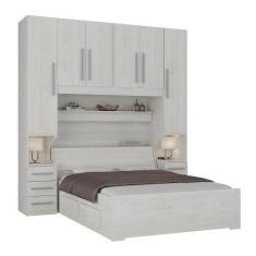 Imagem de Guarda-Roupa De Casal Com Espaço Para Cama Box Queen Size 1220Sq Carva