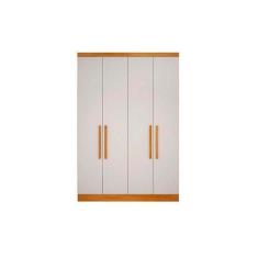 Imagem de Módulo De Quarto Casal Guarda Roupa C/ 4 Portas E 3 Gavetas Rizon/Line