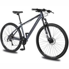 Imagem de Bicicleta aro 29 KRW Alumínio 27 Velocidades Freio Hidráulico Suspensão dianteira Mountain Bike KR4-Unissex