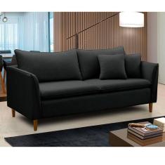 Imagem de Sofá Living Kassia 2 Lugares 1,54m Grafite Lansofbr