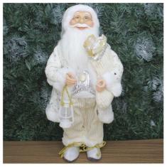 Imagem de Boneco De Natal Papai Noel Tecido Lampião 45cm - Gici Christmas