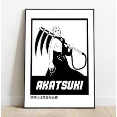 Quadro decorativo Anime Naruto Classico serie mangá em Promoção na  Americanas