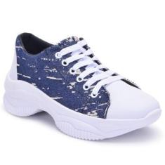 Imagem de Tênis Plataforma Feminino Estilo e Conforto-Feminino