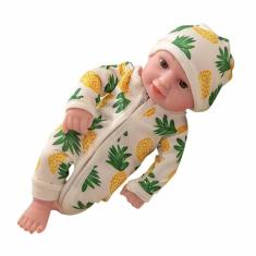 Imagem de Bonecas de bebê realistas Boneca com roupas Melhor conjunto de aniversário para bonecas de bebê