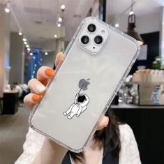 Imagem de Capa de telefone astronauta para iPhone 11 13 14 Pro Max 12 XR 7 8 Plus X XS SE 2020 13 Mini 14promax 13promax Capas macias de silicone, UA97, para iphone 14 Pro