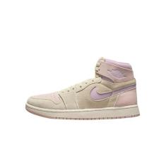 Imagem de Tênis feminino Air Jordan 1 Zoom High CMFT 2 'Musselina/Giz de ameixa' - (DV1305 100), Giz de musselina/ameixa, 38