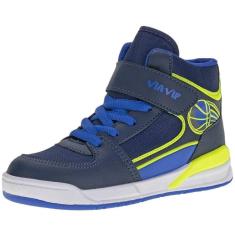 Imagem de Tênis Infantil Cano Alto Via Vip - Vv4007-Masculino