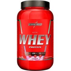 Imagem de Nutri Whey Protein Pote (907g) - Sabor: Morango. - Integralmédica, 900