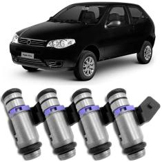 Imagem de Kit 4 Bico Injetor Fiat Palio 1.0 1.3 1.5 96 a 2009 Magneti Marelli