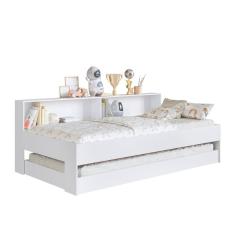 Imagem de Cama Solteiro com Cama Auxiliar Art In Móveis San Diego Branco