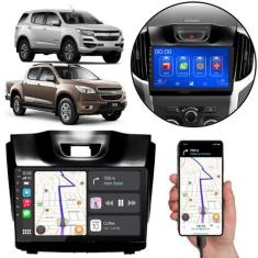 Imagem de Kit Multimidia Carplay 9 Pol Blazer S10 2012 a 2016 MP5 + Câmera e Mol