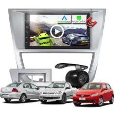 Imagem de Combo Kit Central Multimidia Android MP5 7 polegada +Camera ré + Moldu