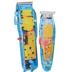 Imagem de Kit Máquina De Cortar Cabelo Wmark - Ng-108B/Ng-202B