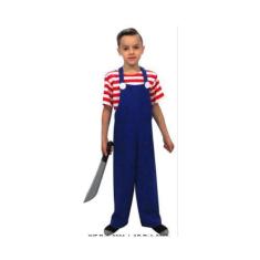 Imagem de Fantasia Chucky Infantil Boneco Assassino Halloween Noite do Terror Fe