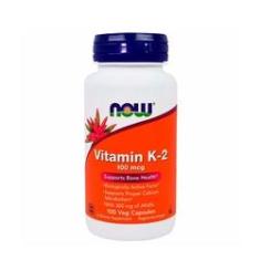 Imagem de Vitamina K2 100mcg (100 Vcaps) Now Foods