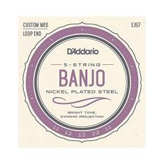 Imagem de Encordoamento Para Banjo 5 Cordas D`Addario Nickel Plated Steel Ej57
