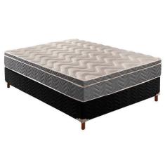 Imagem de Cama Box Casal: Colchão Anatômico Paropas D45/Ep Confort Mega Firme +
