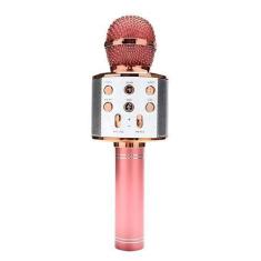 Imagem de Microfone Karaoke Sem Fio Bluetooh Infantil Minimen Mixer - Minimen -