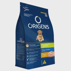 Imagem de Ração Origens Light Sabor Frango e Cereais para Cães Adultos de Porte Médio e Grande 15kg