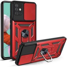 Imagem de Caso de armadura à prova de choque para Samsung Galaxy A51 A71 A52 A72 A32 4G 5G Car Holder Capa do telefone para Galaxy A13 A23 A53 A73 A33 2022 5G, vermelho, para A53 2022 (5G)