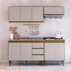 Imagem de Cozinha Completa Margarida 8 pt 3 gv Mel e Arenas