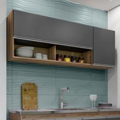 Imagem de Armário Aéreo 1,50m com 2 Portas Cozinha Área de Serviço Maya Freijó G