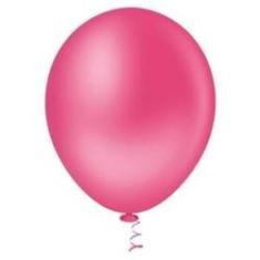Imagem de Bexiga Balões Liso Redondo Nº 7 Pink - 50 Unid