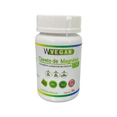 Imagem de Cloreto de Magnésio 500mg 60 capsulas WVegan