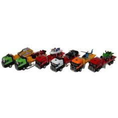 Imagem de Caminhão De Ferro E Plastico Colecionáveis 17cm 1:60 Acorda - Jjt