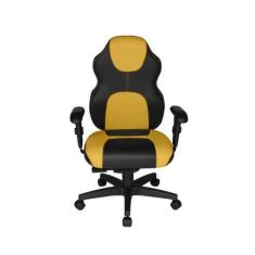 Imagem de Cadeira Gamer Diretor Linha Gamer Racing Amarelo - Design Office Móvei
